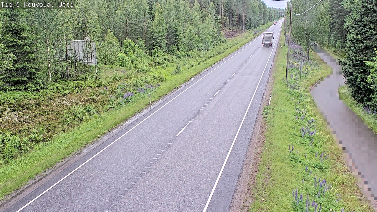 Weather Camera Image Road 6 Kouvola, Utti_YPS, Kouvola, Kymenlaakso
