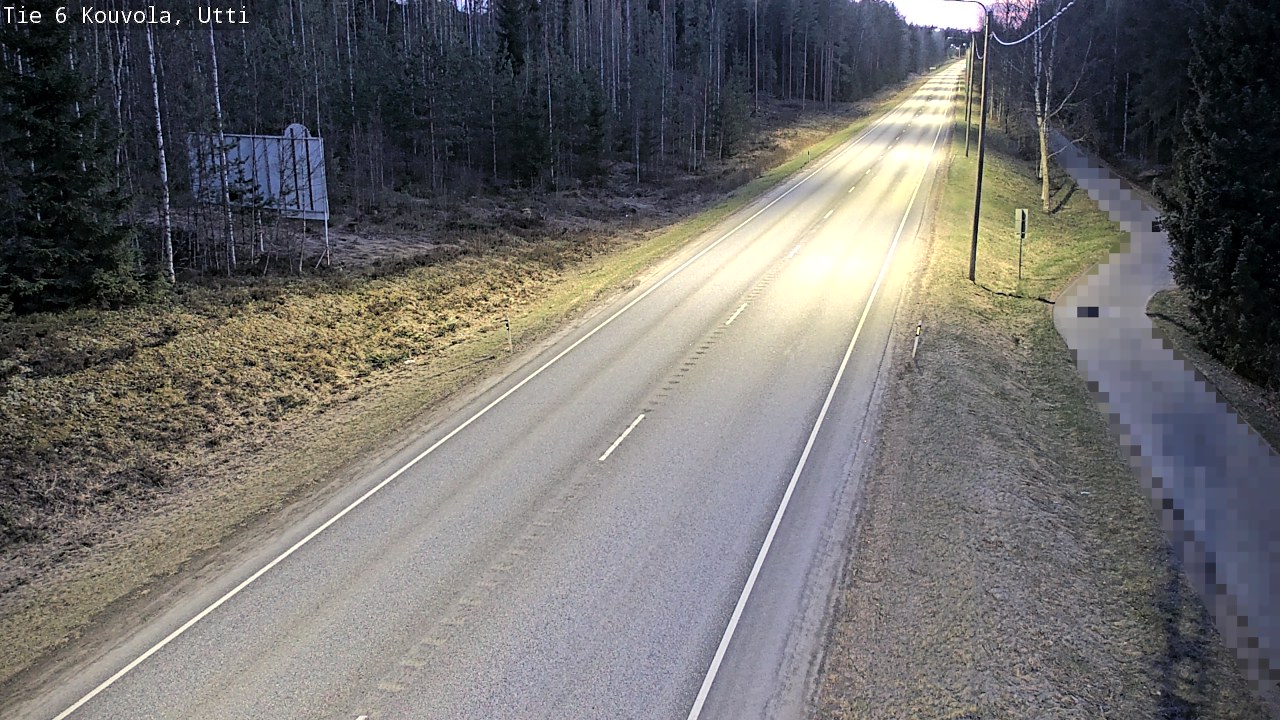 Weather Camera Image Väg 6 Kouvola, Uttis_YPS, Kouvola, Kymenlaakso