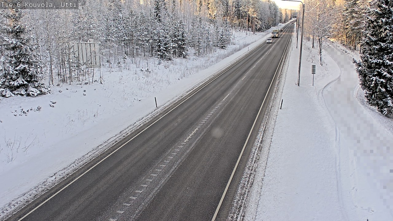 Weather Camera Image Road 6 Kouvola, Utti_YPS, Kouvola, Kymenlaakso