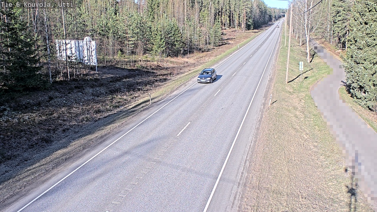 Weather Camera Image Road 6 Kouvola, Utti_YPS, Kouvola, Kymenlaakso