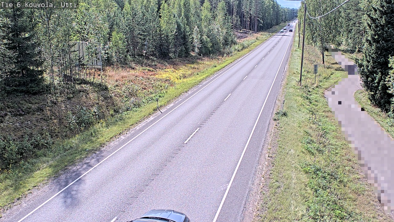 Weather Camera Image Road 6 Kouvola, Utti_YPS, Kouvola, Kymenlaakso