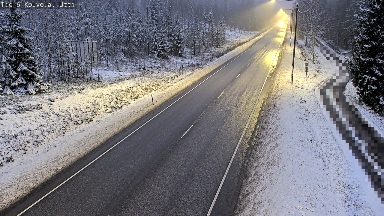 Weather Camera Image Väg 6 Kouvola, Uttis_YPS, Kouvola, Kymenlaakso