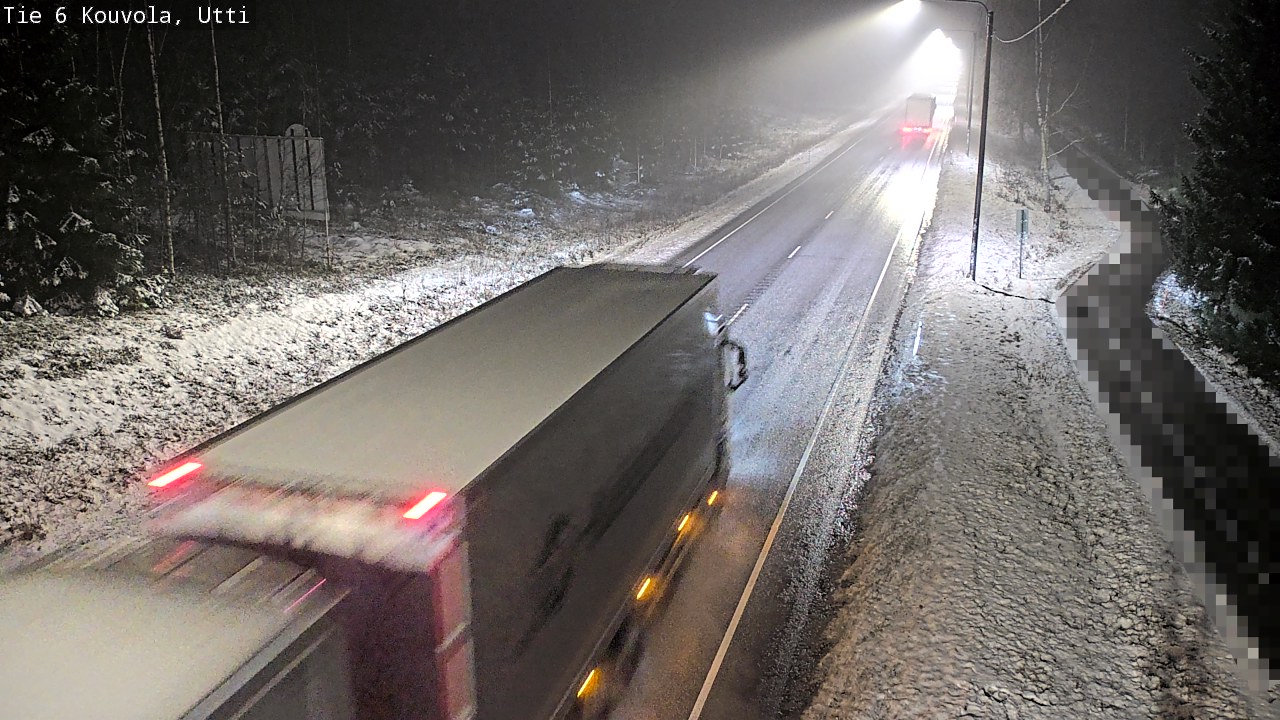 Weather Camera Image Väg 6 Kouvola, Uttis_YPS, Kouvola, Kymenlaakso