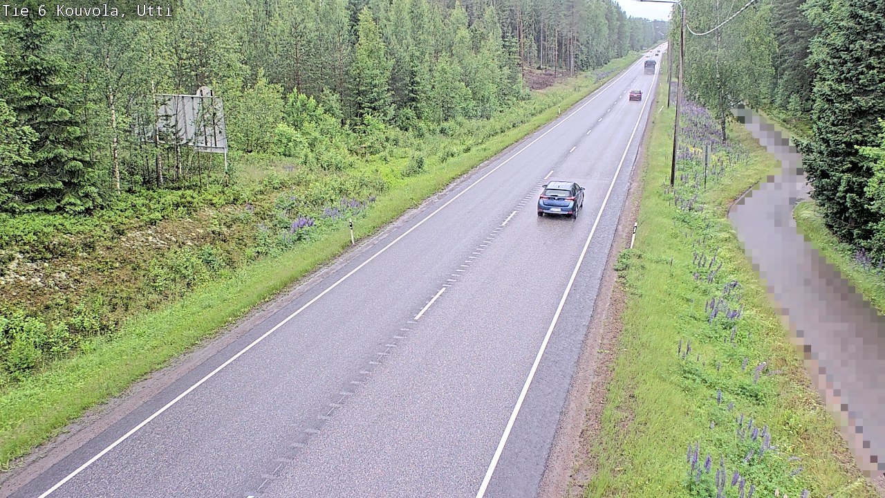 Weather Camera Image Road 6 Kouvola, Utti_YPS, Kouvola, Kymenlaakso