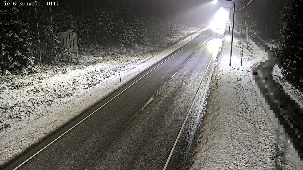 Weather Camera Image Väg 6 Kouvola, Uttis_YPS, Kouvola, Kymenlaakso