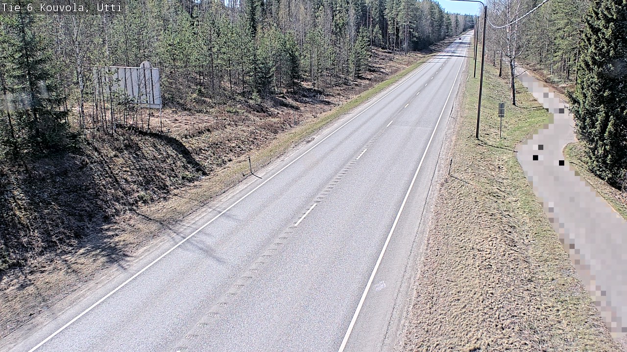 Weather Camera Image Väg 6 Kouvola, Uttis_YPS, Kouvola, Kymenlaakso