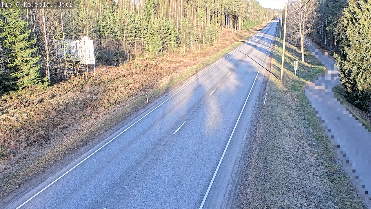 Weather Camera Image Road 6 Kouvola, Utti_YPS, Kouvola, Kymenlaakso