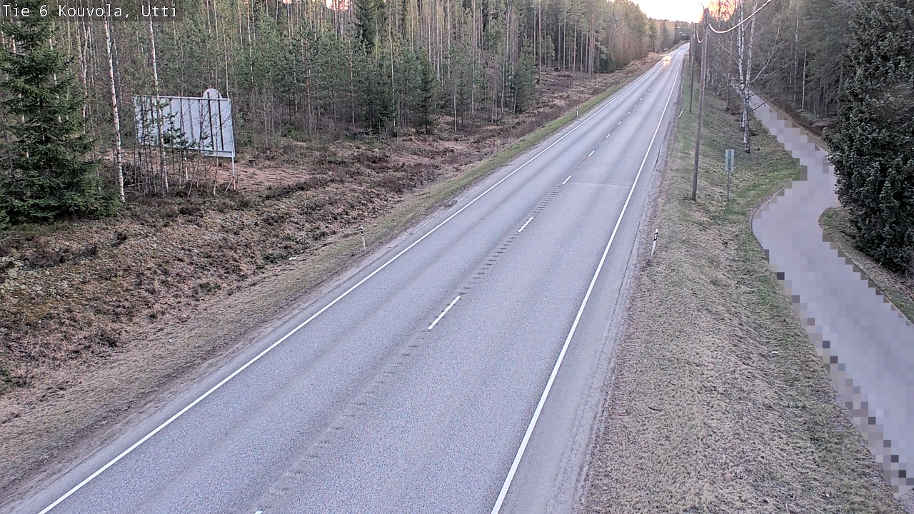 Weather Camera Image Väg 6 Kouvola, Uttis_YPS, Kouvola, Kymenlaakso