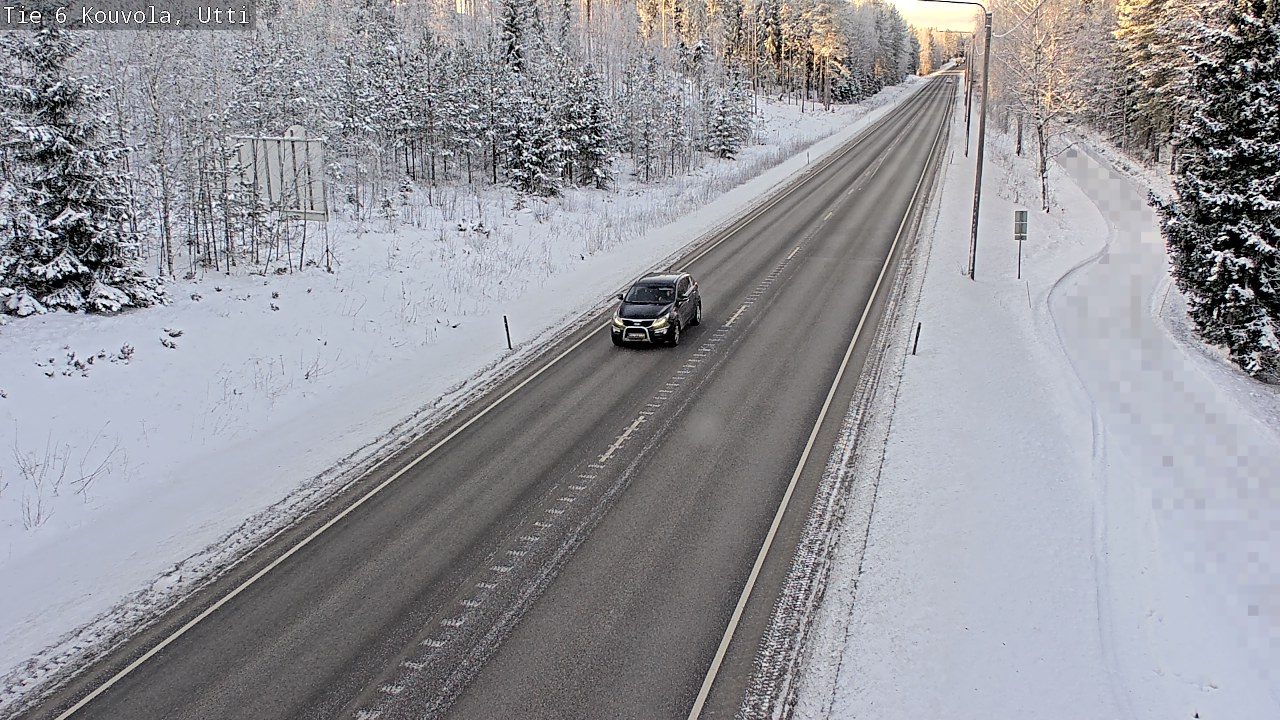 Weather Camera Image Road 6 Kouvola, Utti_YPS, Kouvola, Kymenlaakso