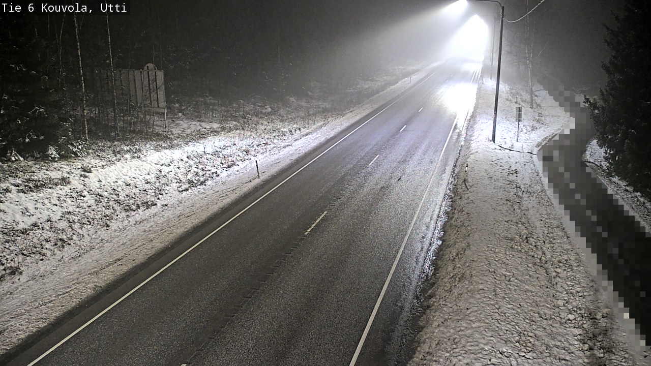 Weather Camera Image Väg 6 Kouvola, Uttis_YPS, Kouvola, Kymenlaakso