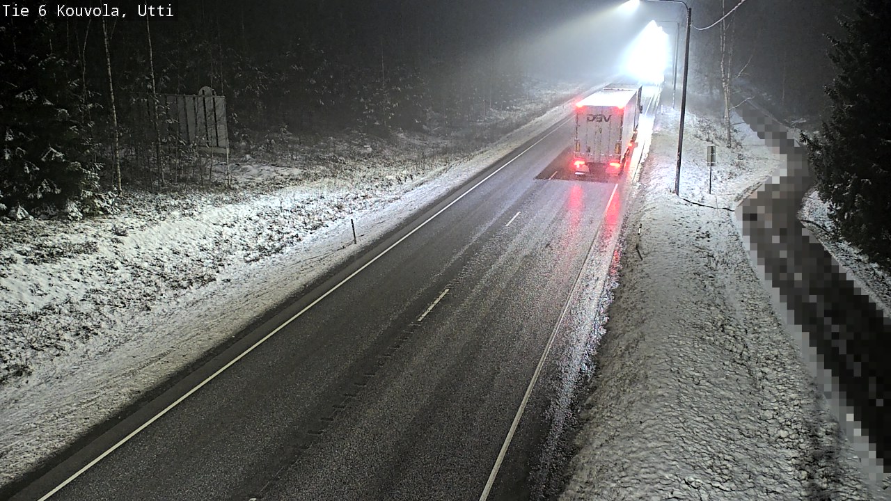Weather Camera Image Väg 6 Kouvola, Uttis_YPS, Kouvola, Kymenlaakso