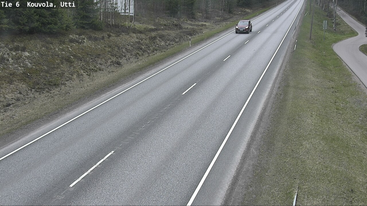 Weather Camera Image Road 6 Kouvola, Utti_YPS, Kouvola, Kymenlaakso
