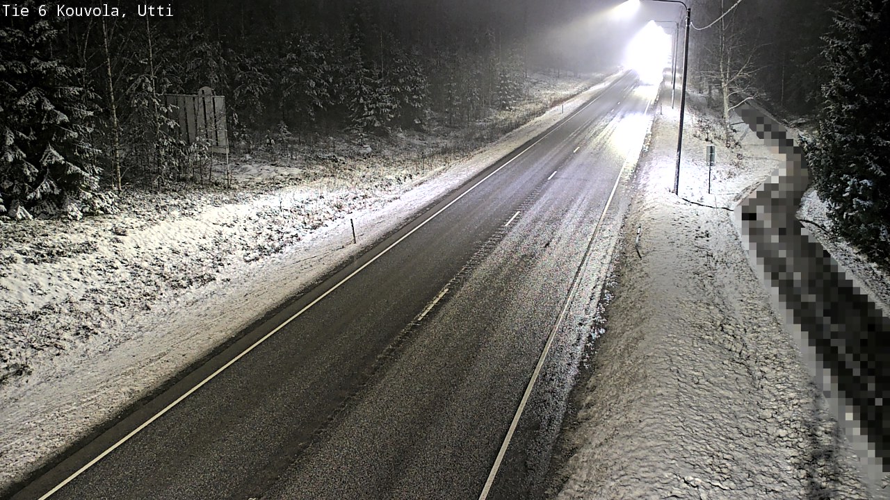 Weather Camera Image Väg 6 Kouvola, Uttis_YPS, Kouvola, Kymenlaakso