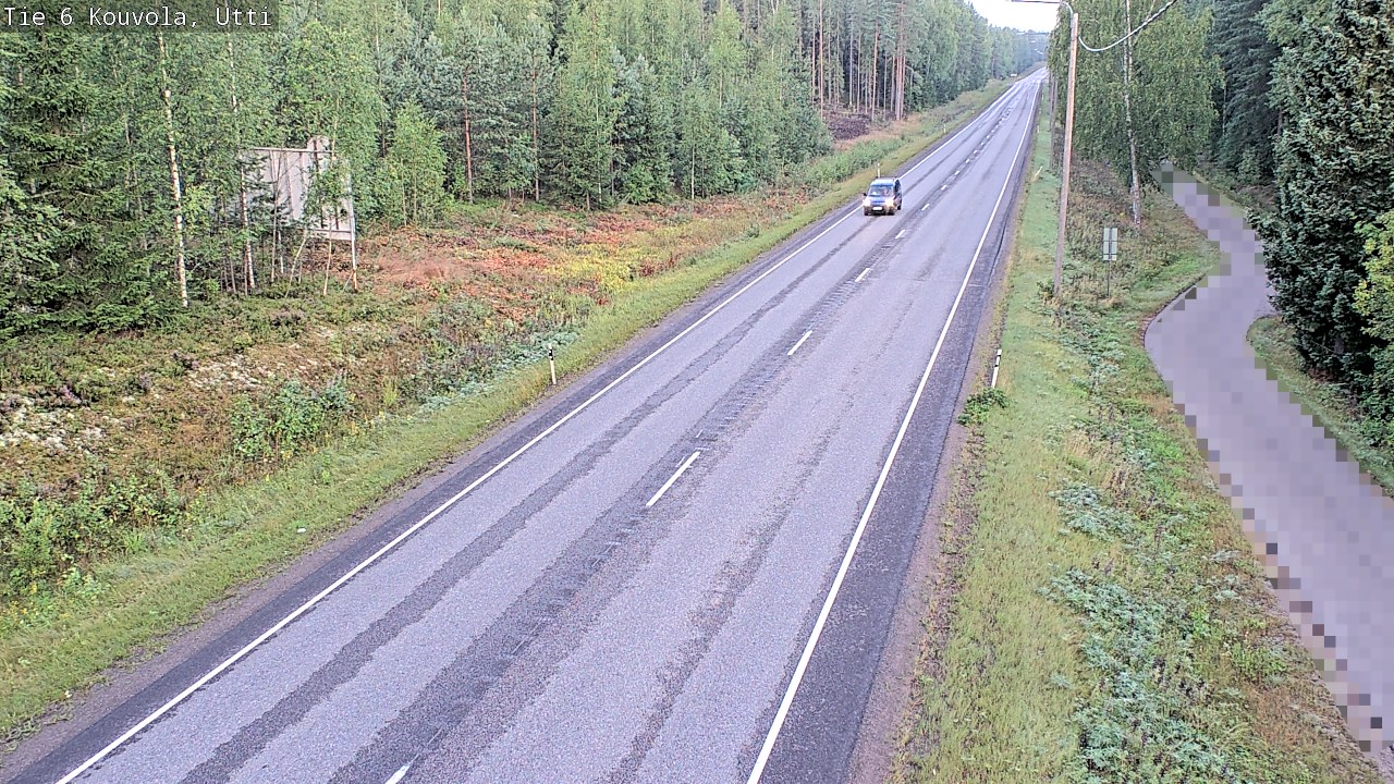 Weather Camera Image Road 6 Kouvola, Utti_YPS, Kouvola, Kymenlaakso