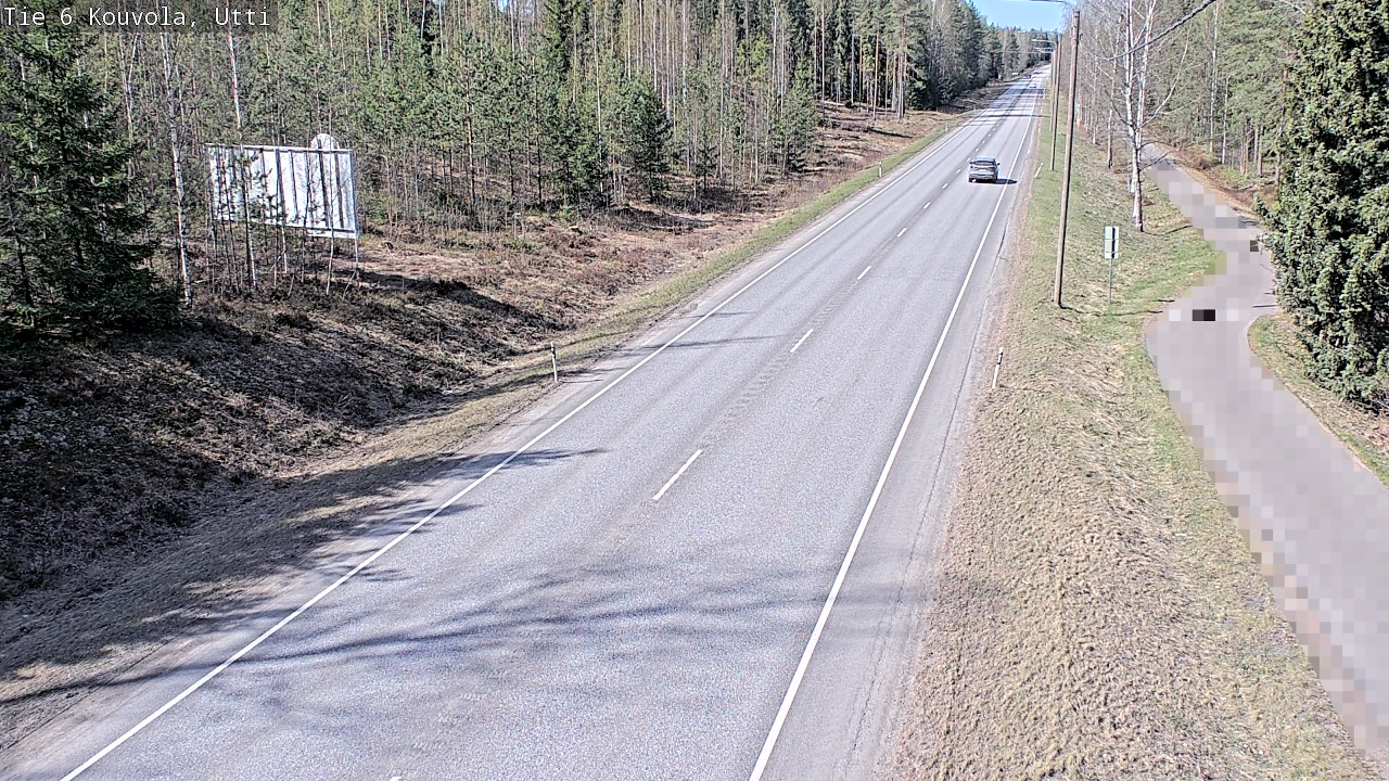 Weather Camera Image Road 6 Kouvola, Utti_YPS, Kouvola, Kymenlaakso