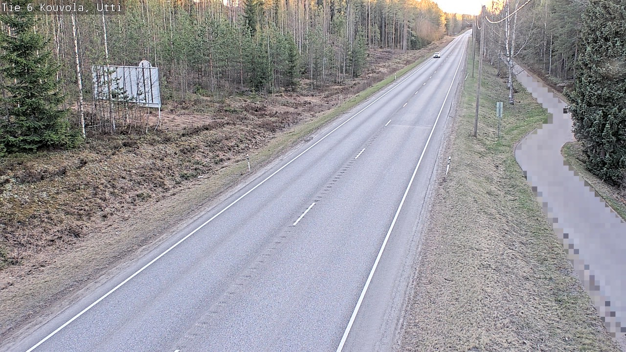 Weather Camera Image Väg 6 Kouvola, Uttis_YPS, Kouvola, Kymenlaakso