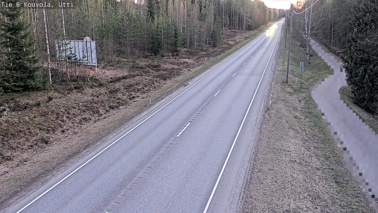 Weather Camera Image Väg 6 Kouvola, Uttis_YPS, Kouvola, Kymenlaakso