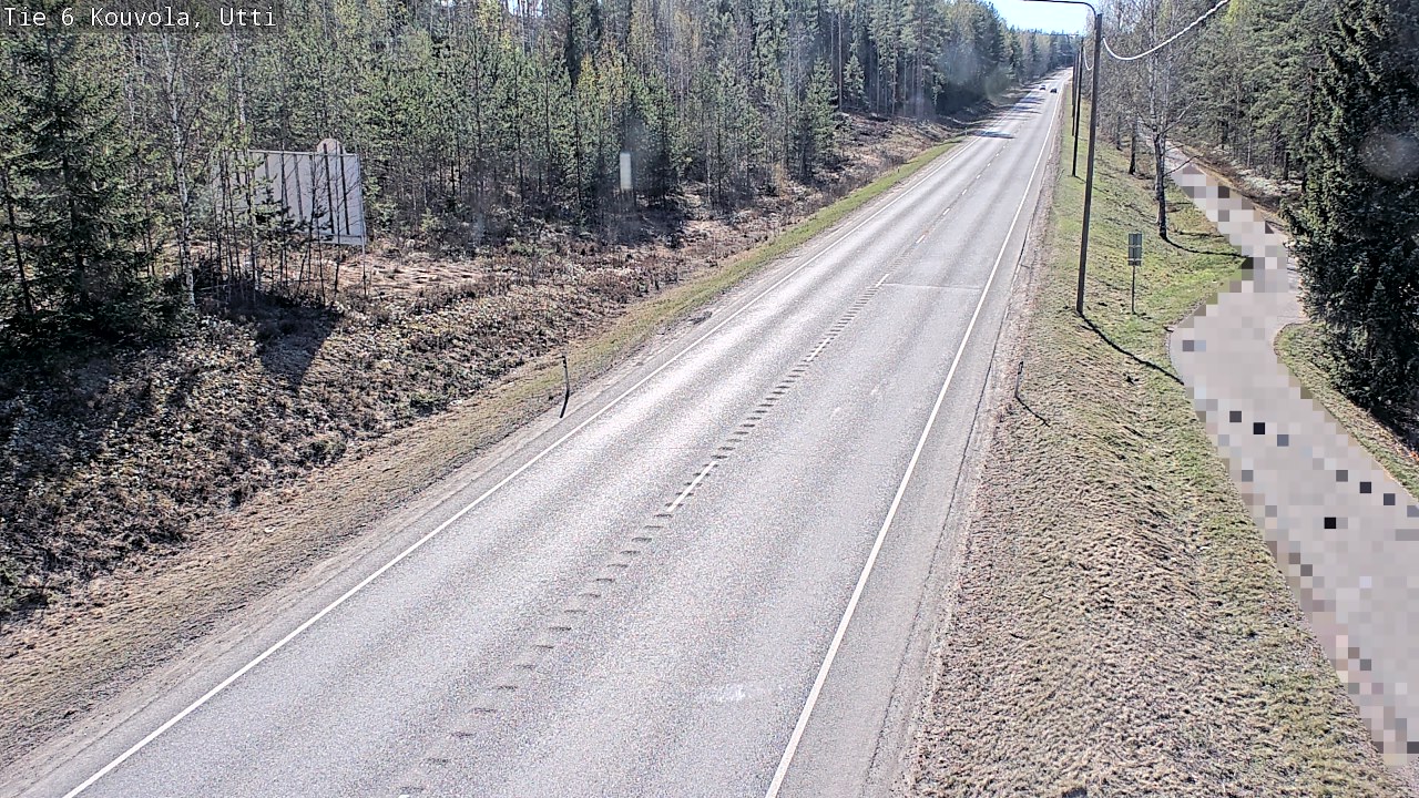 Weather Camera Image Väg 6 Kouvola, Uttis_YPS, Kouvola, Kymenlaakso