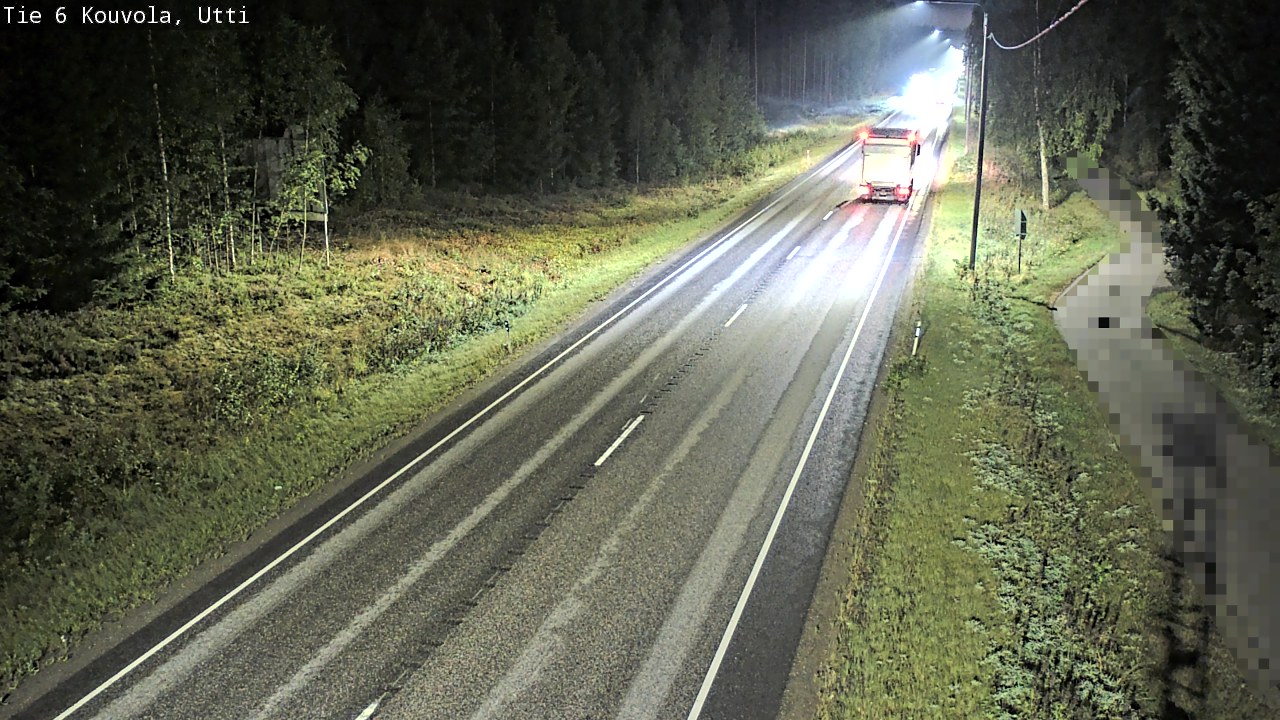 Weather Camera Image Road 6 Kouvola, Utti_YPS, Kouvola, Kymenlaakso