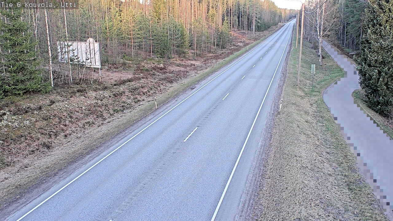 Weather Camera Image Väg 6 Kouvola, Uttis_YPS, Kouvola, Kymenlaakso