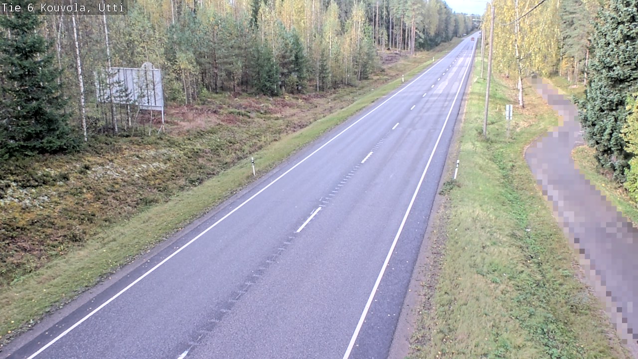 Weather Camera Image Road 6 Kouvola, Utti_YPS, Kouvola, Kymenlaakso