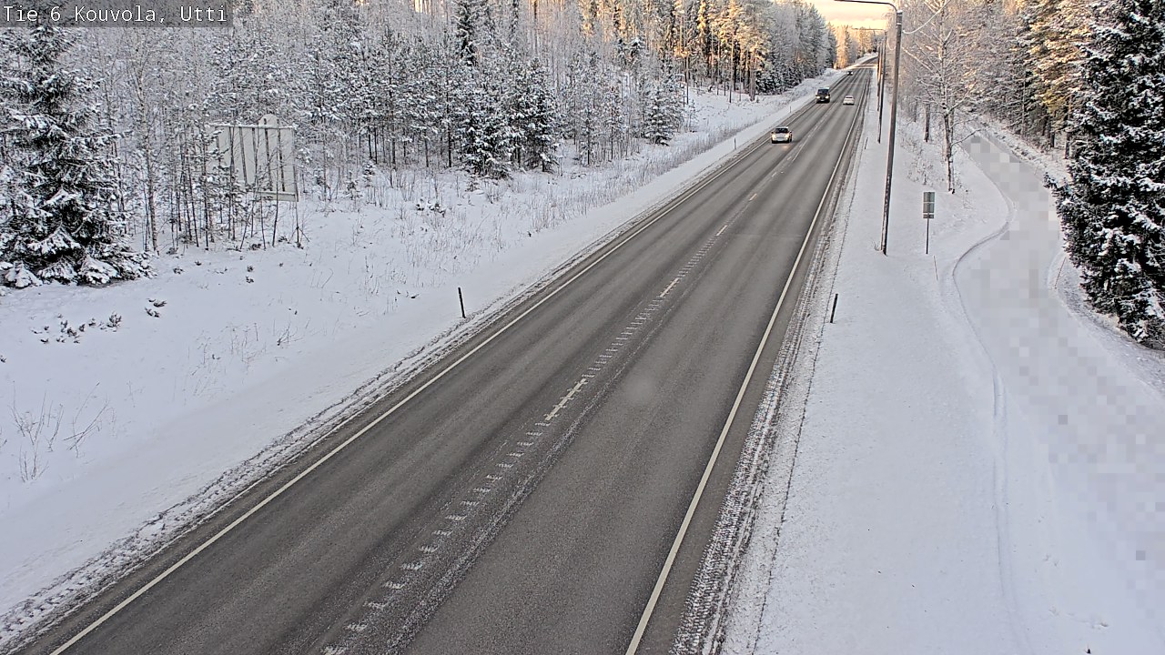 Weather Camera Image Road 6 Kouvola, Utti_YPS, Kouvola, Kymenlaakso
