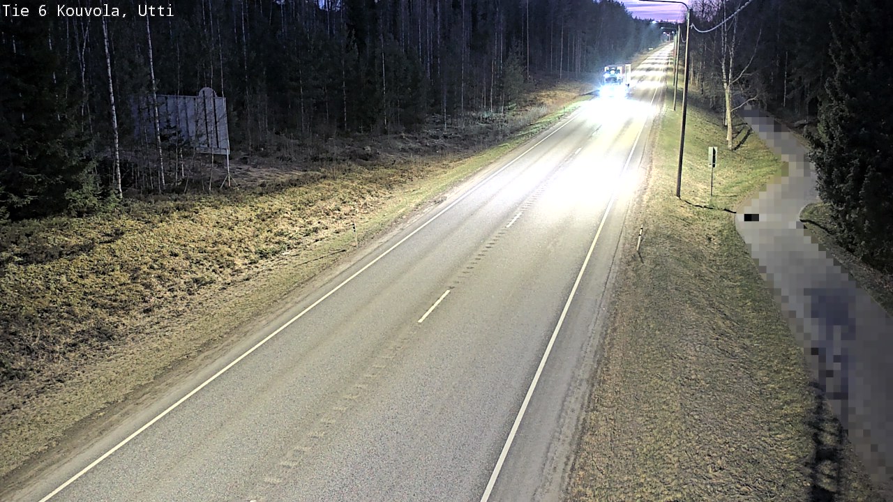 Weather Camera Image Väg 6 Kouvola, Uttis_YPS, Kouvola, Kymenlaakso
