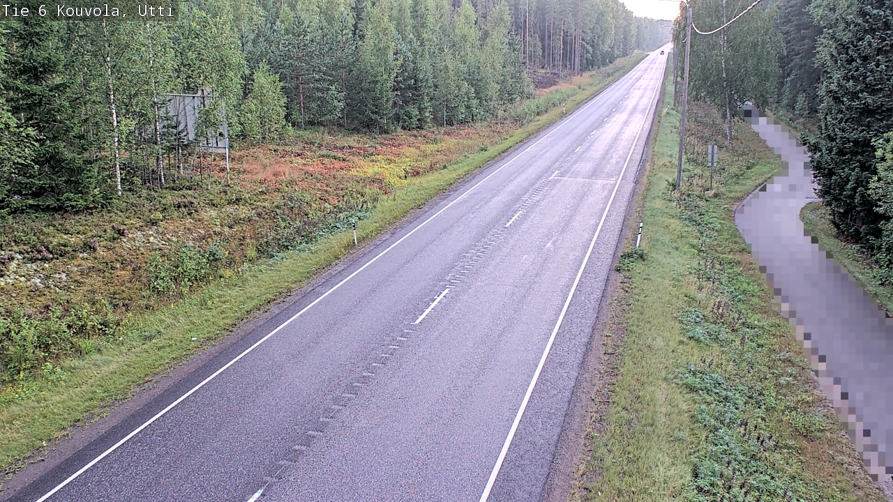 Weather Camera Image Road 6 Kouvola, Utti_YPS, Kouvola, Kymenlaakso