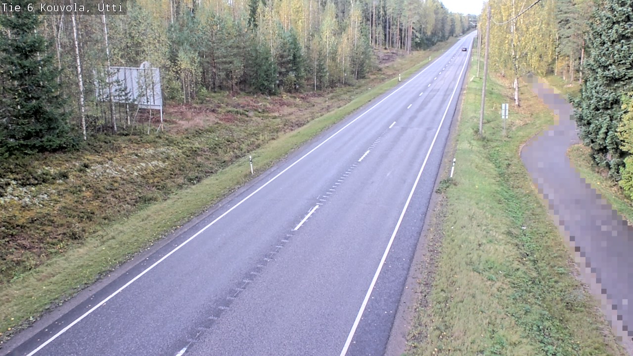 Weather Camera Image Road 6 Kouvola, Utti_YPS, Kouvola, Kymenlaakso