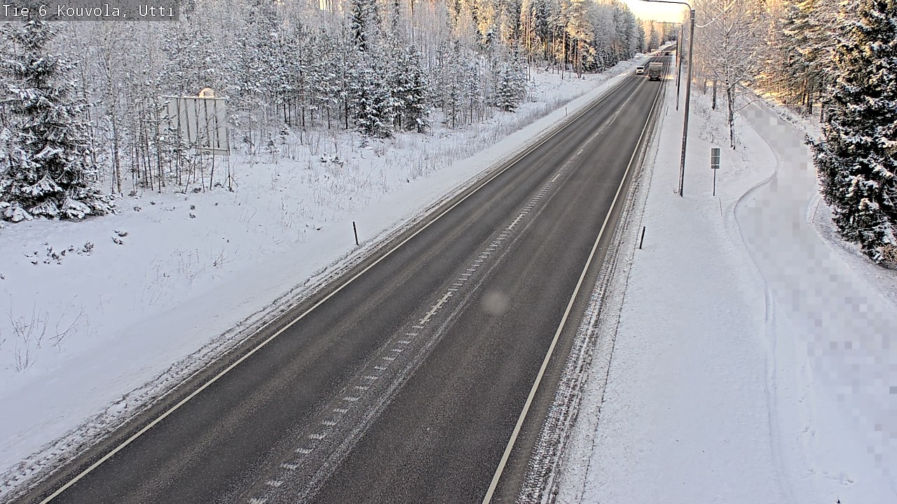 Weather Camera Image Road 6 Kouvola, Utti_YPS, Kouvola, Kymenlaakso