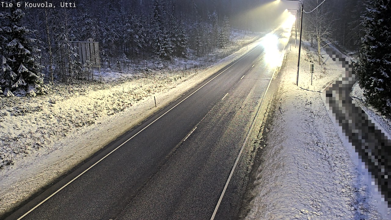 Weather Camera Image Väg 6 Kouvola, Uttis_YPS, Kouvola, Kymenlaakso