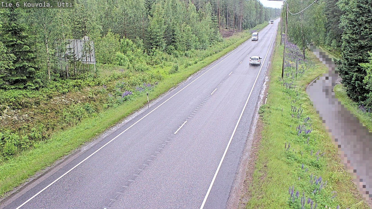 Weather Camera Image Väg 6 Kouvola, Uttis_YPS, Kouvola, Kymenlaakso
