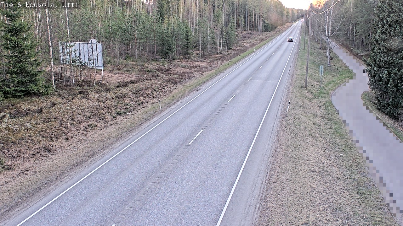Weather Camera Image Väg 6 Kouvola, Uttis_YPS, Kouvola, Kymenlaakso