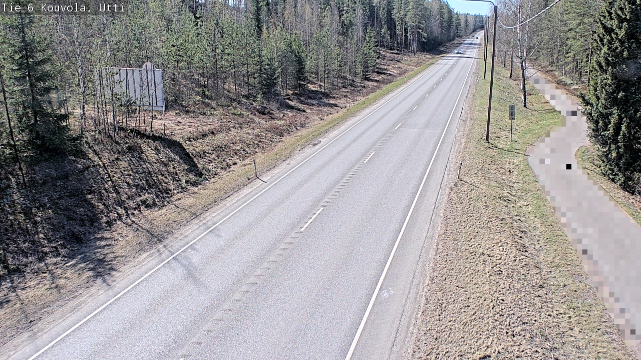 Weather Camera Image Väg 6 Kouvola, Uttis_YPS, Kouvola, Kymenlaakso