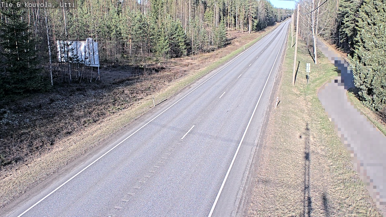 Weather Camera Image Road 6 Kouvola, Utti_YPS, Kouvola, Kymenlaakso