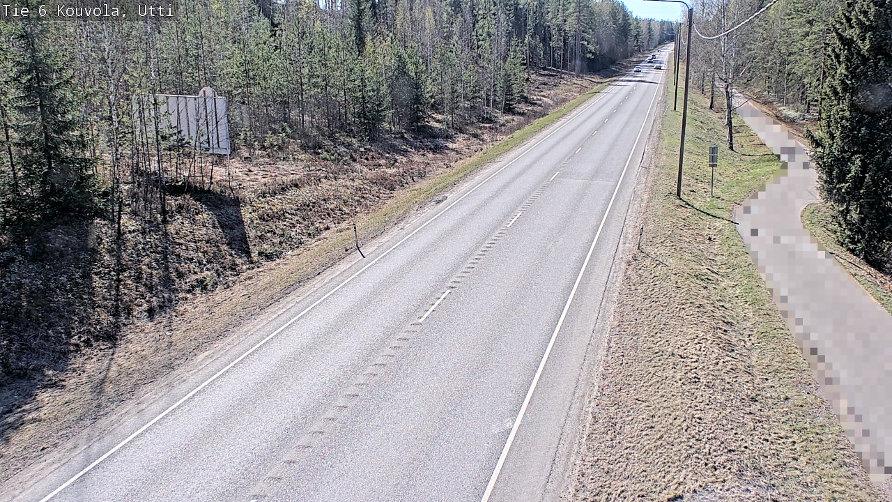 Weather Camera Image Väg 6 Kouvola, Uttis_YPS, Kouvola, Kymenlaakso