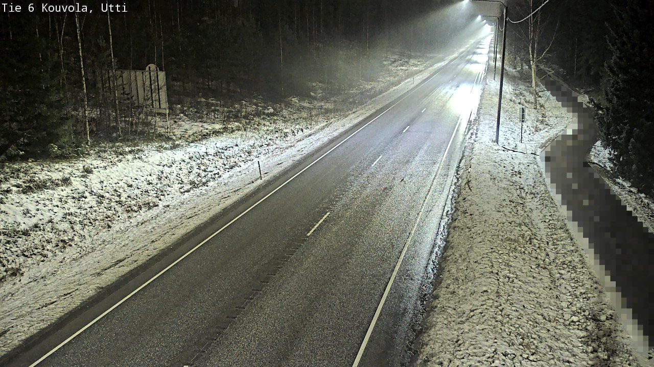 Weather Camera Image Väg 6 Kouvola, Uttis_YPS, Kouvola, Kymenlaakso