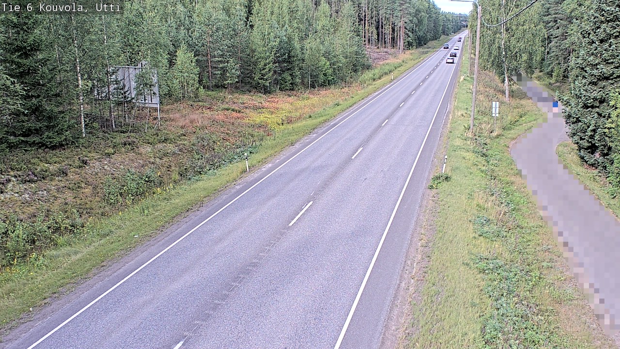Weather Camera Image Road 6 Kouvola, Utti_YPS, Kouvola, Kymenlaakso