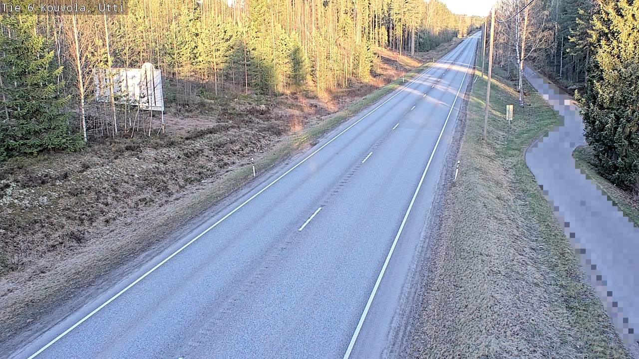 Weather Camera Image Road 6 Kouvola, Utti_YPS, Kouvola, Kymenlaakso