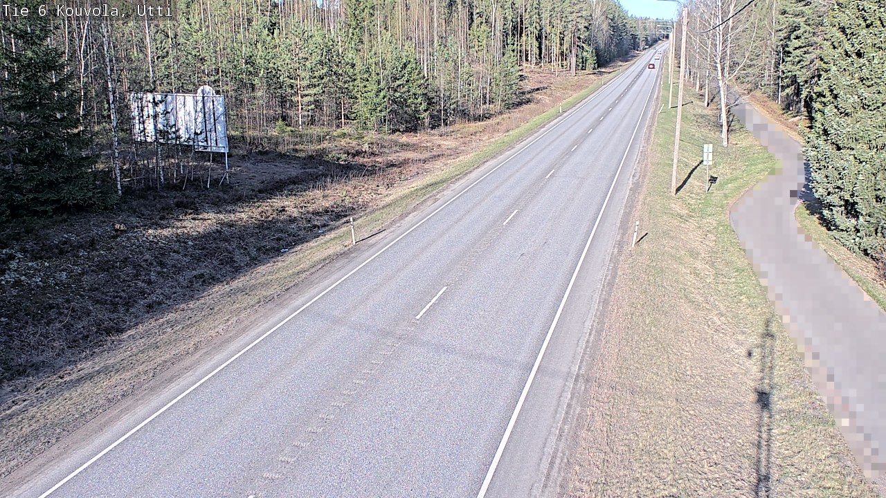 Weather Camera Image Road 6 Kouvola, Utti_YPS, Kouvola, Kymenlaakso