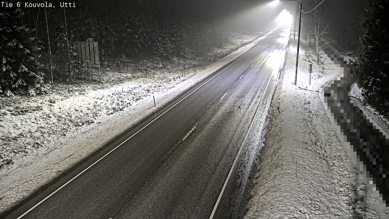 Weather Camera Image Väg 6 Kouvola, Uttis_YPS, Kouvola, Kymenlaakso