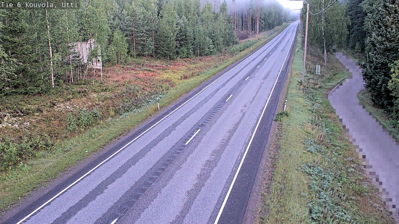 Weather Camera Image Road 6 Kouvola, Utti_YPS, Kouvola, Kymenlaakso