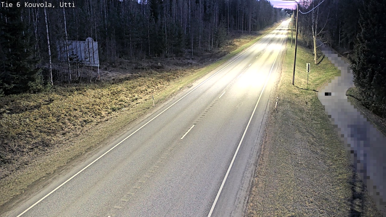 Weather Camera Image Väg 6 Kouvola, Uttis_YPS, Kouvola, Kymenlaakso