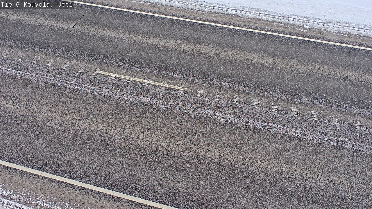 Weather Camera Image Road 6 Kouvola, Utti_YPS, Kouvola, Kymenlaakso