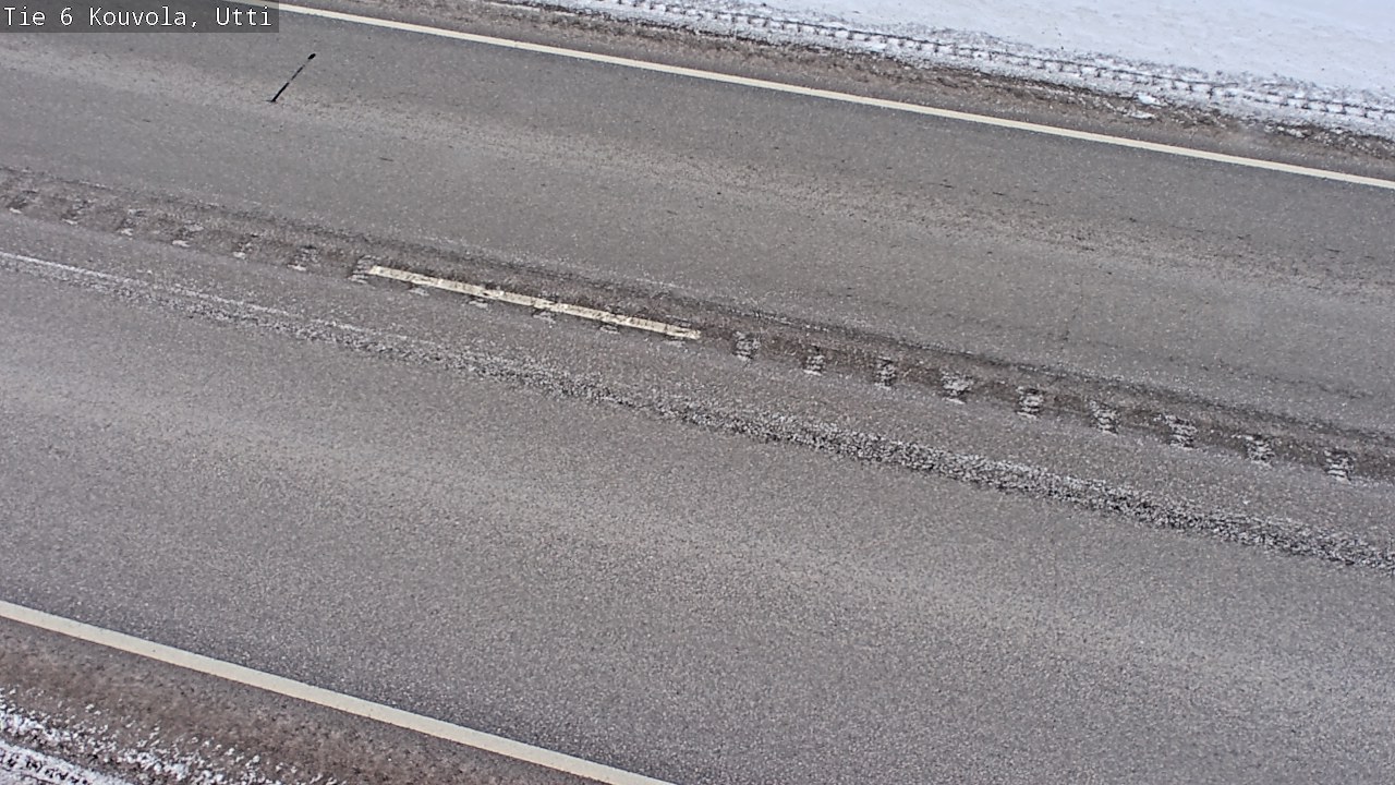 Weather Camera Image Road 6 Kouvola, Utti_YPS, Kouvola, Kymenlaakso