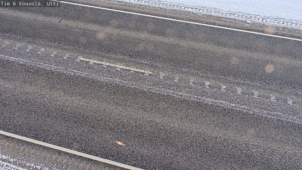 Weather Camera Image Road 6 Kouvola, Utti_YPS, Kouvola, Kymenlaakso