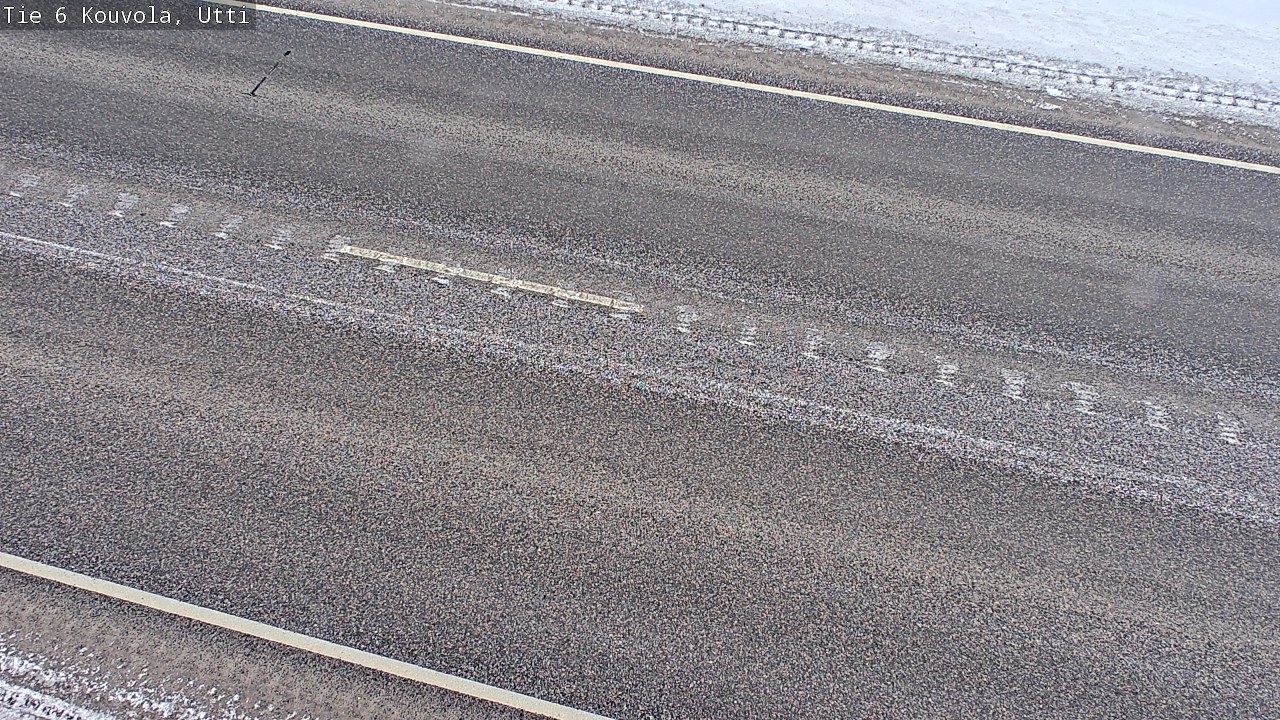 Weather Camera Image Road 6 Kouvola, Utti_YPS, Kouvola, Kymenlaakso