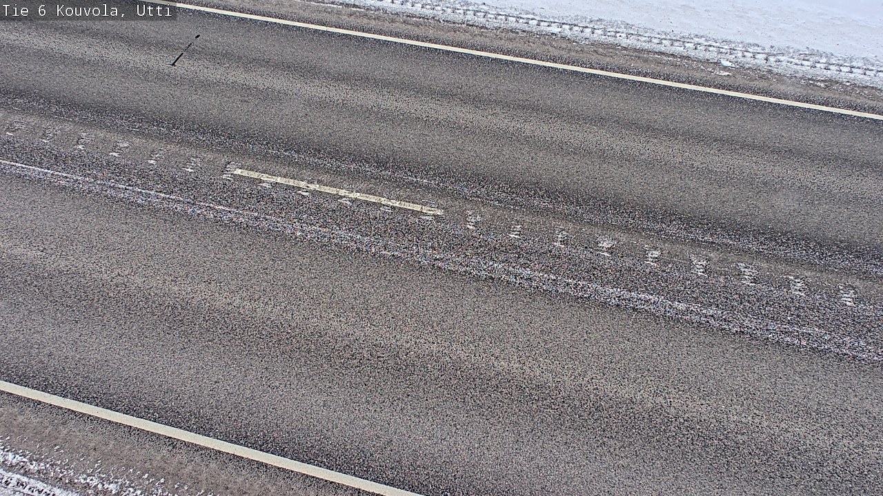 Weather Camera Image Road 6 Kouvola, Utti_YPS, Kouvola, Kymenlaakso