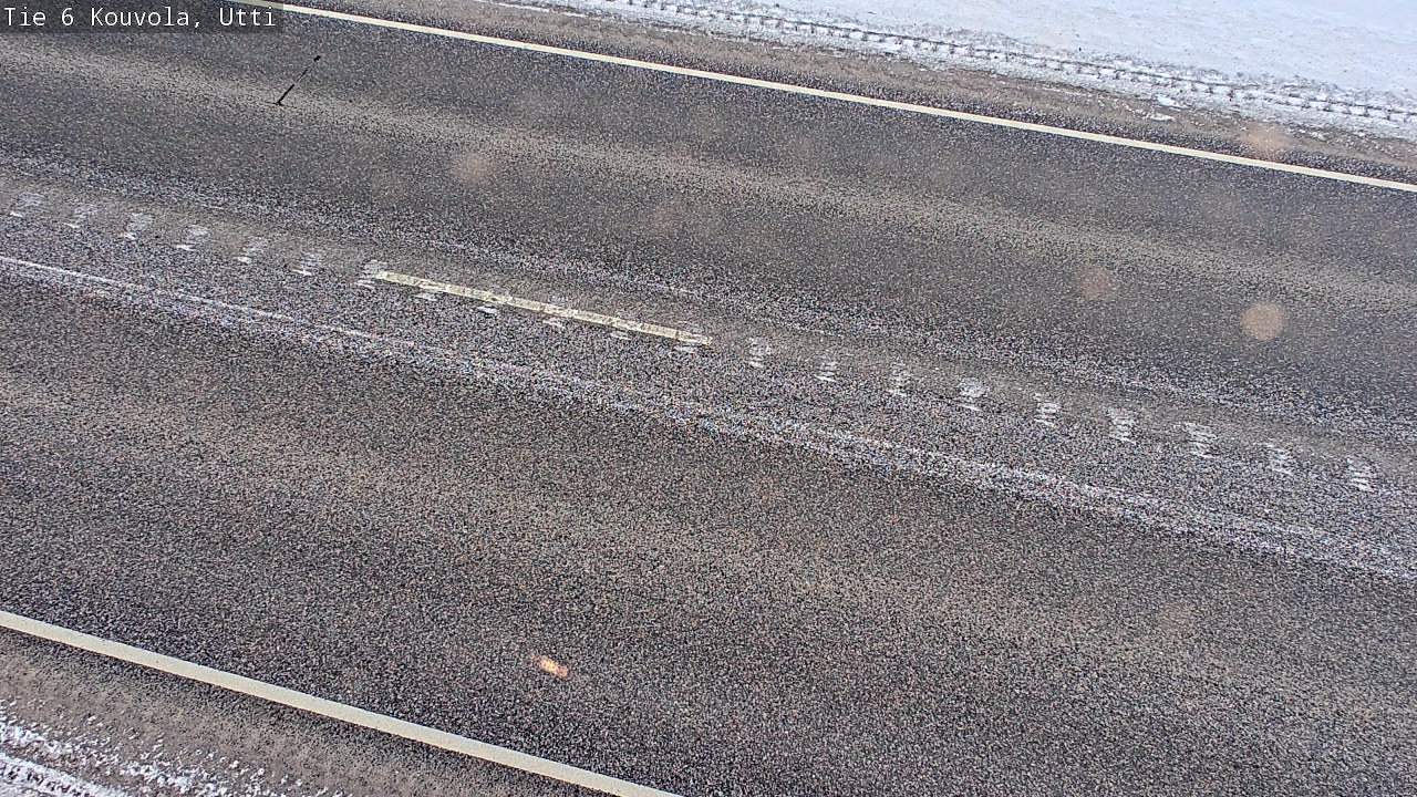 Weather Camera Image Road 6 Kouvola, Utti_YPS, Kouvola, Kymenlaakso