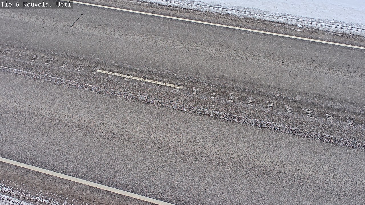 Weather Camera Image Road 6 Kouvola, Utti_YPS, Kouvola, Kymenlaakso